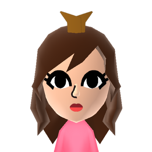 Peach Mii character: These are extracted and derived from the Mii Central Miis from the 3DS Miitopia.