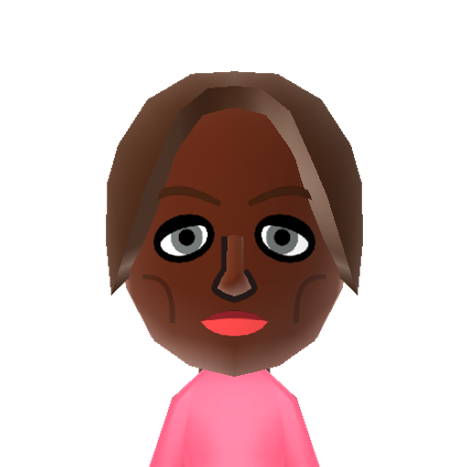 Eliza Mii character: A Mii from Wii Sports Resort: The Next Generation, a mod for Wii Sports Resort.