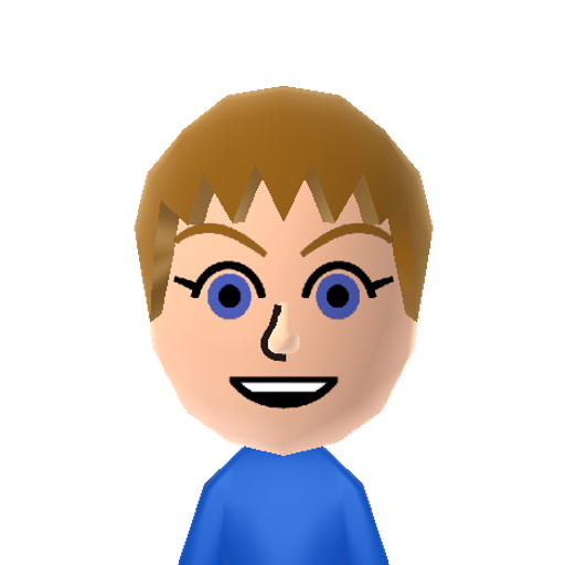 Alex Mii character: NNID: Rideabike