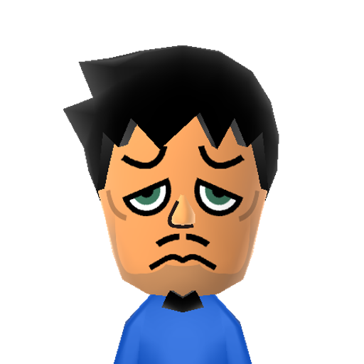 Beck Mii character preview