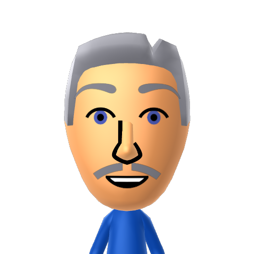 Billionair Mii character: A Mii from Hasbro Family Game Night 3