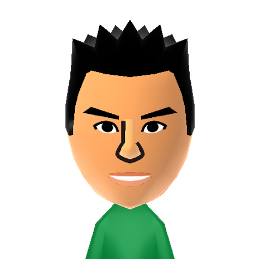 Zayn Mii character: Hi is part of the very famous English/Irish Band "One Direction". This is his official special Mii look-alike.