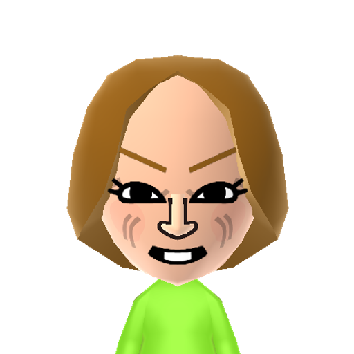 NINTENDO Mii character: A Mii found in unused WaraWara files