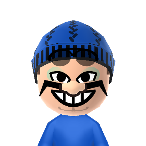 Wario Mii character preview