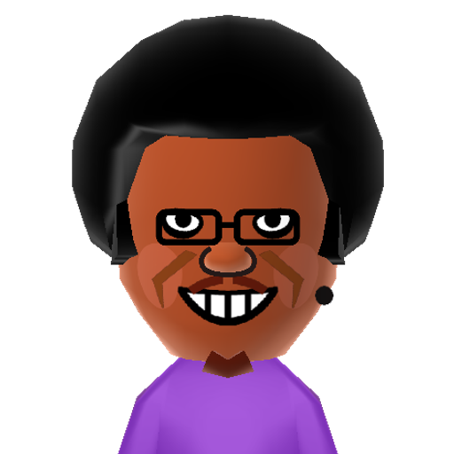 Bernie Mac Mii character: Comedian and actor from "The Bernie Mac Show", "Ocean's Eleven" and "Mr. 3000". One of "The Original Kings of Comedy".