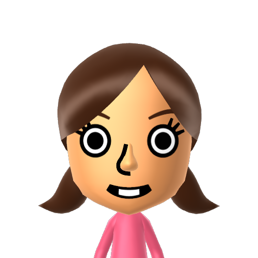 はっとり Mii character: a Mii from And-Kensaku