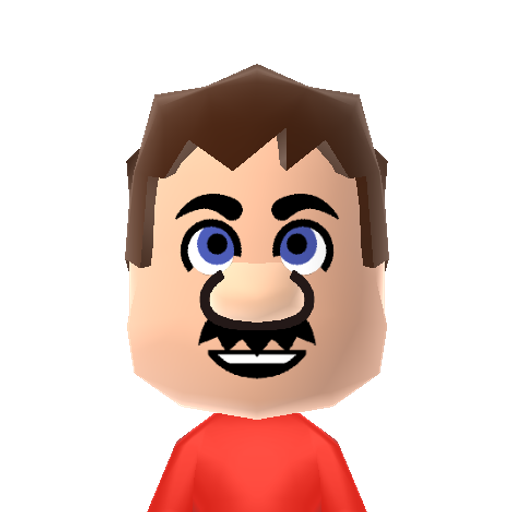 Mario Mii character: A hat-less Mario to match up with the unlockable Mii Plaza Mario hat.