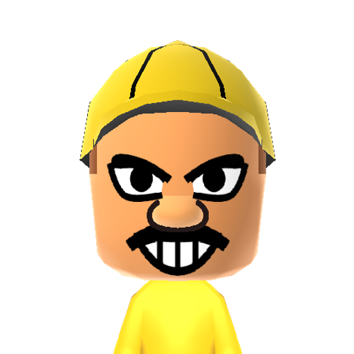 Wario Mii character preview
