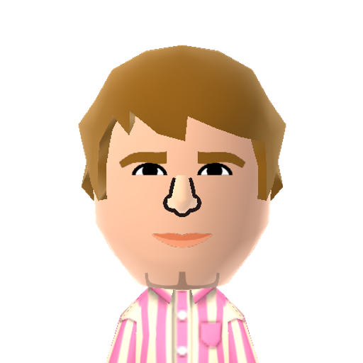CarlWilson Mii character: Carl Wilson member of the rock band The Beach Boys.