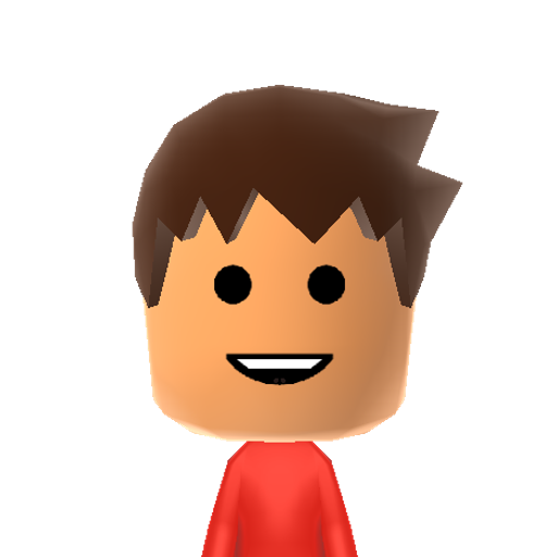 Emmet Mii character preview