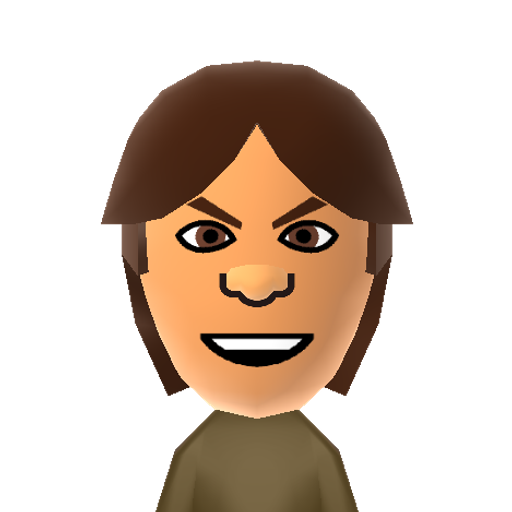 Mr.Trololo Mii character: The trololo guy! A famous Russian singer who's song called "I'm Very Glad for I'm Coming Home at Last" got very popular on YouTube.