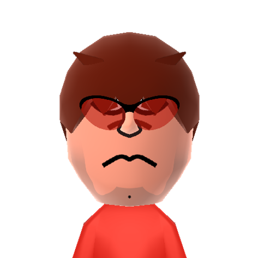 daredevil Mii character: Matt Murdock, superhero from Marvel comics.