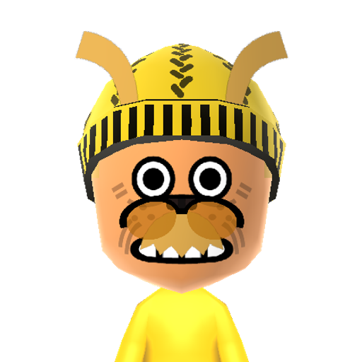 Plushtrap Mii character: From "Five Night's at Freddy's 4". Keep him on the chair and make sure you don't get jumpscared!