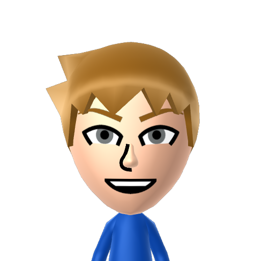 Jojo Mii character: A Mii from Last Day of WaraWara Plaza, a mod for Nintendo Wii U (WaraWara Plaza)