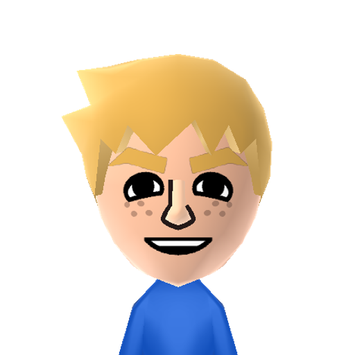 Tristan Mii character: a mii of redegin