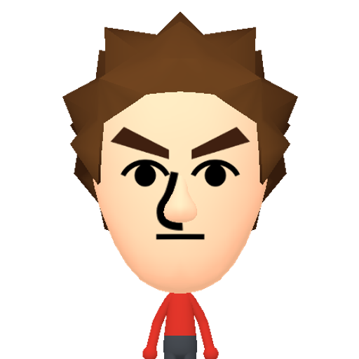 name1 Mii character: This Mii is from the Switch SDK as a SampleDB Mii.