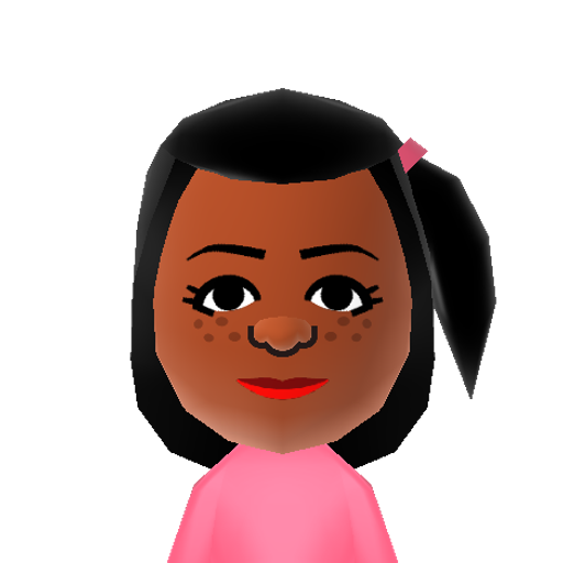 Pearlina Mii character: a mii of redegin