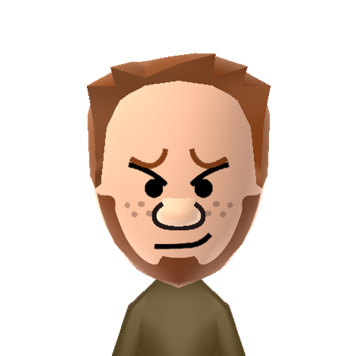 Mii583 Mii character: A Mii found in unused WaraWara files