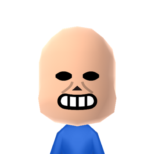 sans Mii character preview