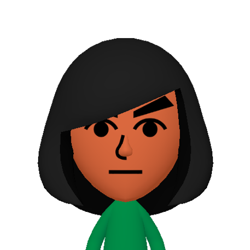 no name Mii character: This Mii is from the Switch SDK as a SampleDB Mii.