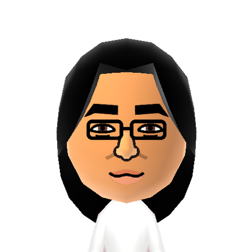 Kawashima Mii character: From the "Brian Age" game series.
