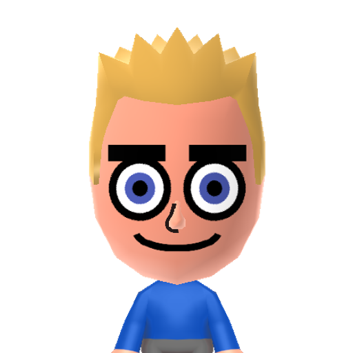 JohnnyTest Mii character: Title character of the animated series "Johnny Test".