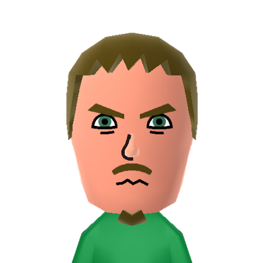 NINTENDO Mii character: A Mii found in unused WaraWara files