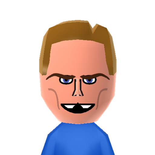 Arnold Mii character preview