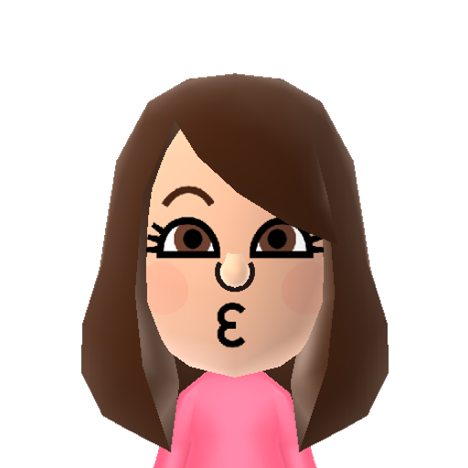 Mabel Mii character: From "Gravity Falls" on the Disney Channel.