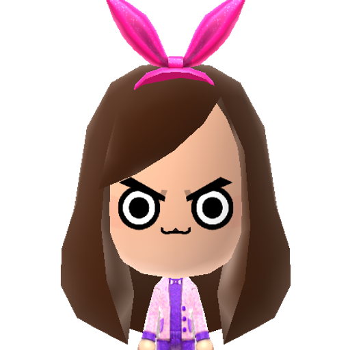GremlinDva Mii character: This Mii is a resident on OhhMyKawaii's island