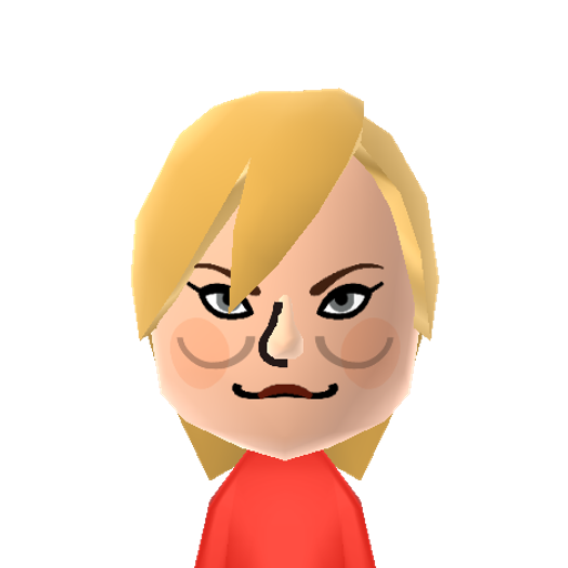 Natalie Mii character preview
