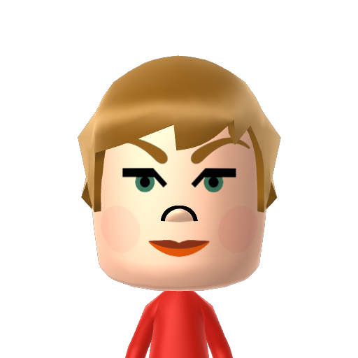 많맏말맑맒맘맙맛망맞 Mii character: This is a Mii for testing Mii nicknames.