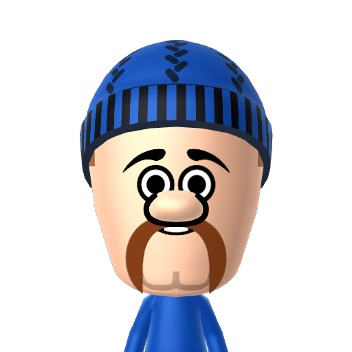 Uncle G Mii character: a Mii from Tomodachi Life Mii QR Codes: Version 2