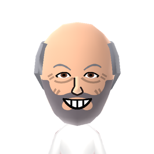 Mundstock Mii character: Comedian, musician and main announcer of the Argentinian band known as Les Luthiers