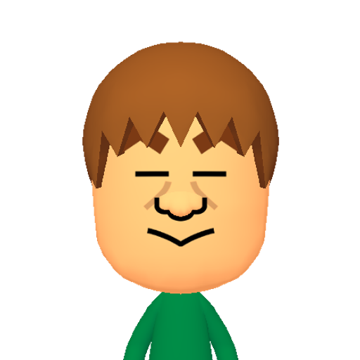 ijklmnopqr Mii character: This Mii is from the Switch SDK as a SampleDB Mii.
