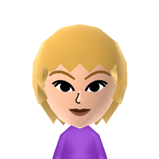 Rose Mii character preview