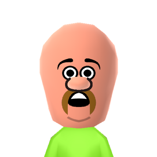 Uncle G Mii character: This is a Mii uploaded for the 3DS version and distributed by Mii Central for both the 3DS and Switch versions of Miitopia.