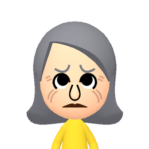 no name Mii character: This Mii is from the Switch SDK as a SampleDB Mii.