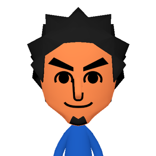 РСТУФХЦЧШЩ Mii character: This Mii is from the Switch SDK as a SampleDB Mii.