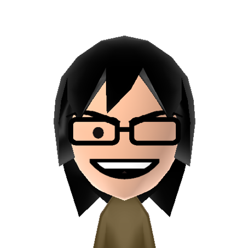 Abaddon Mii character: A Mii from Wii Sports Anarchy, a mod for Wii Sports