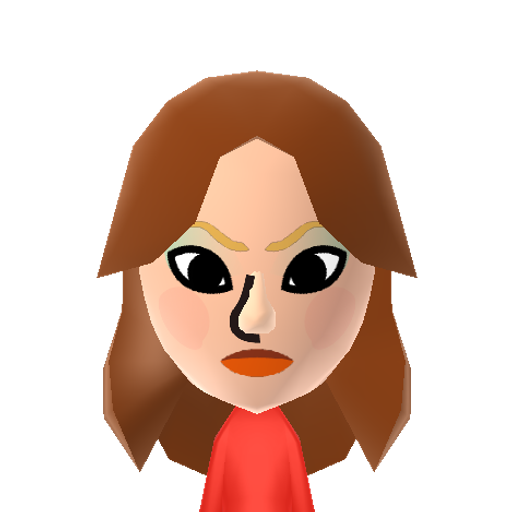 070 Mii character: A Mii from the Tomodachi Collection is interesting! MII Tsukuru Book