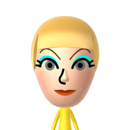 Laura Mii character: A Mii from Hasbro Family Game Night 3