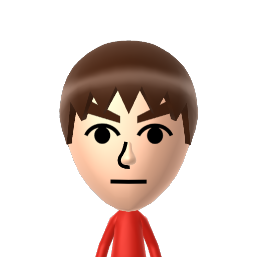 ? Mii character: A Mii uploaded to Check Mii Out Channel (WiiLInk)