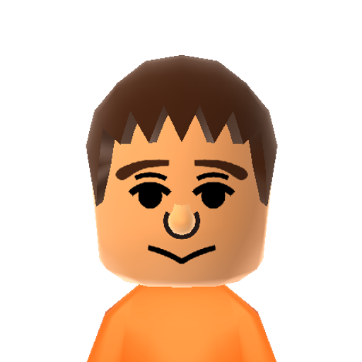 joel g Mii character: NNID: joel123456joel