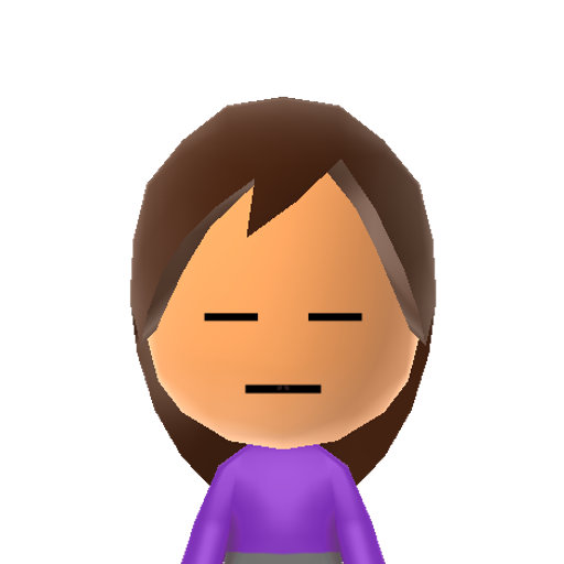 Frisk Mii character preview