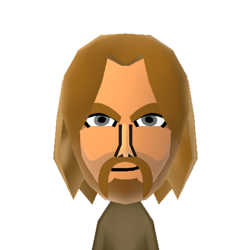 Aragorn Mii character preview