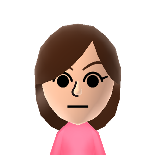 Guest F Mii character: A Mii from Wii Sports On Steroids, a mod for WIi Sports