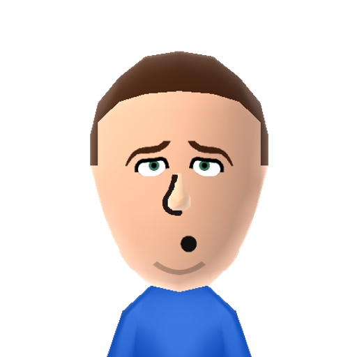 AndyBrnard Mii character: Friendly but goofy suck up from The Office, played by Ed Helms.