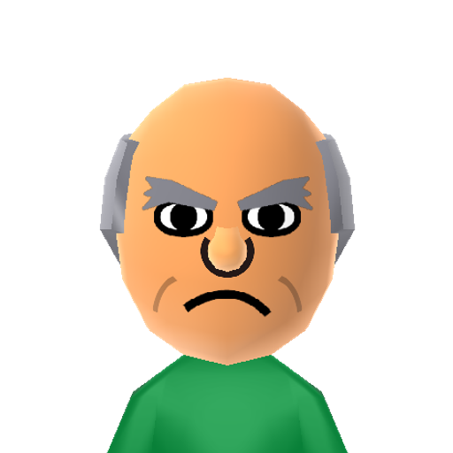 Costington Mii character: Rich chairman of Costington's department store, and Springfield Mall on "The Simpsons".