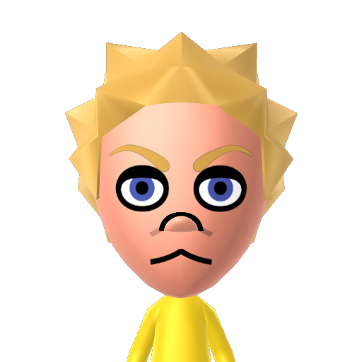 tdk Mii character: NNID: tdk1129